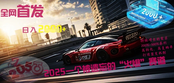 全网首发:2025一个被遗忘的“火爆”赛道轻松日入多张-轻创终点站